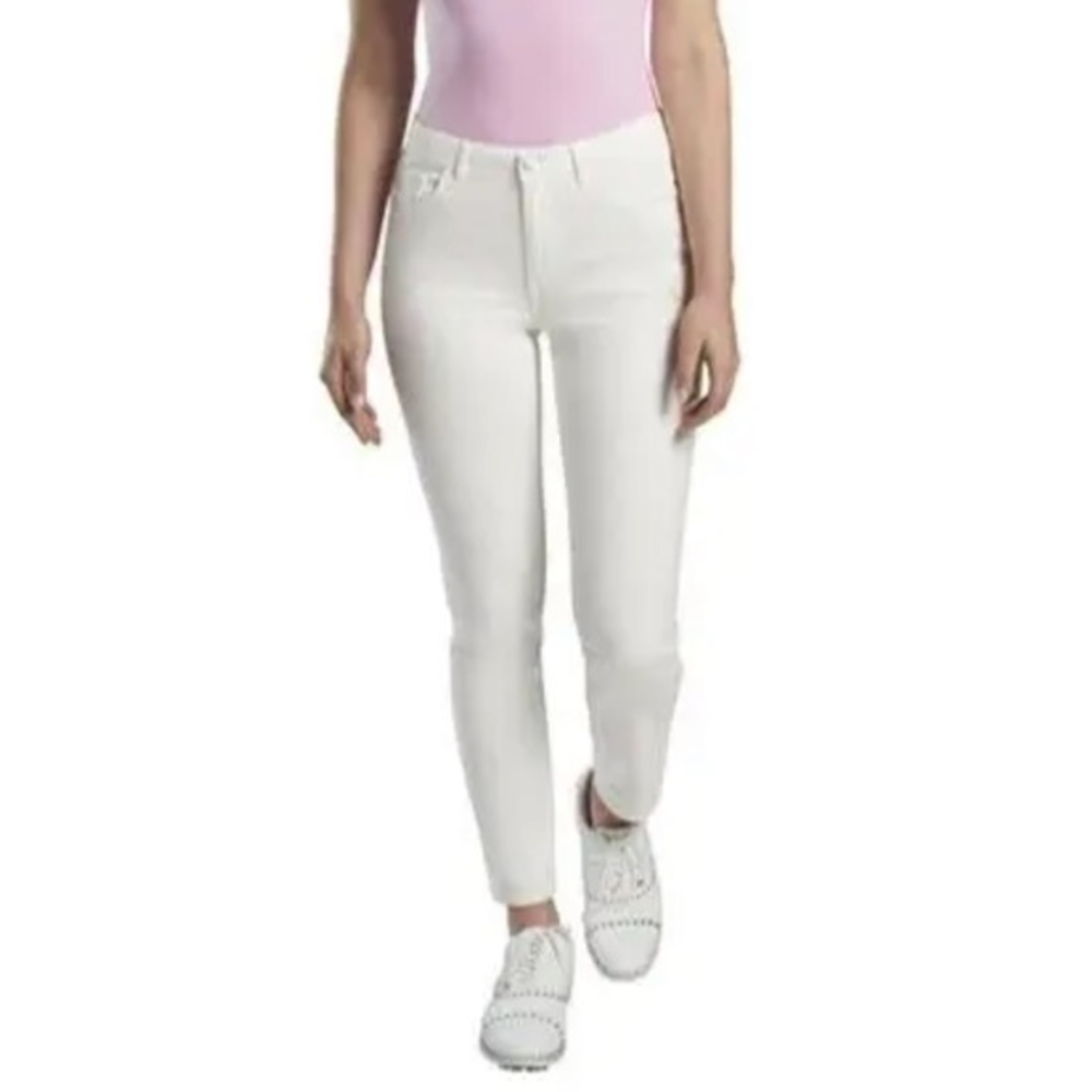 G/Fore NWT Essential 5 Pocket Pant Snow‎ G4LS21B45 10